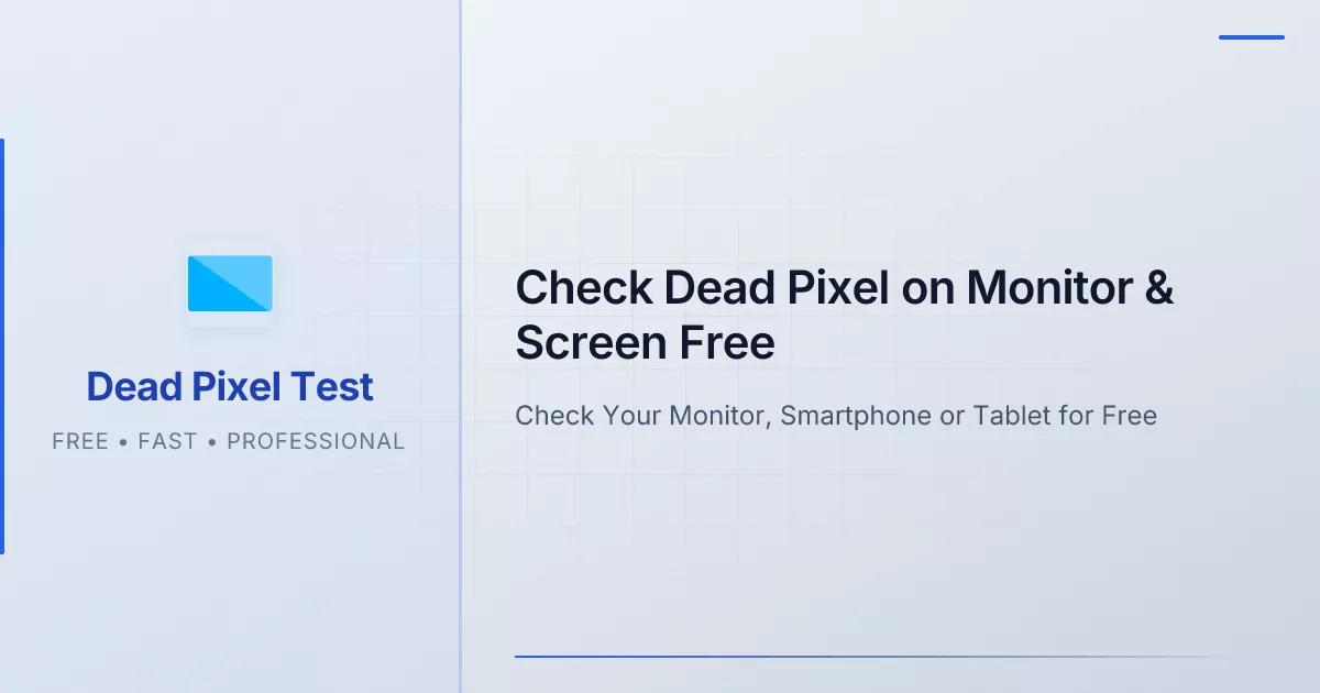Screenshot 1 of Dead Pixel Test Tool