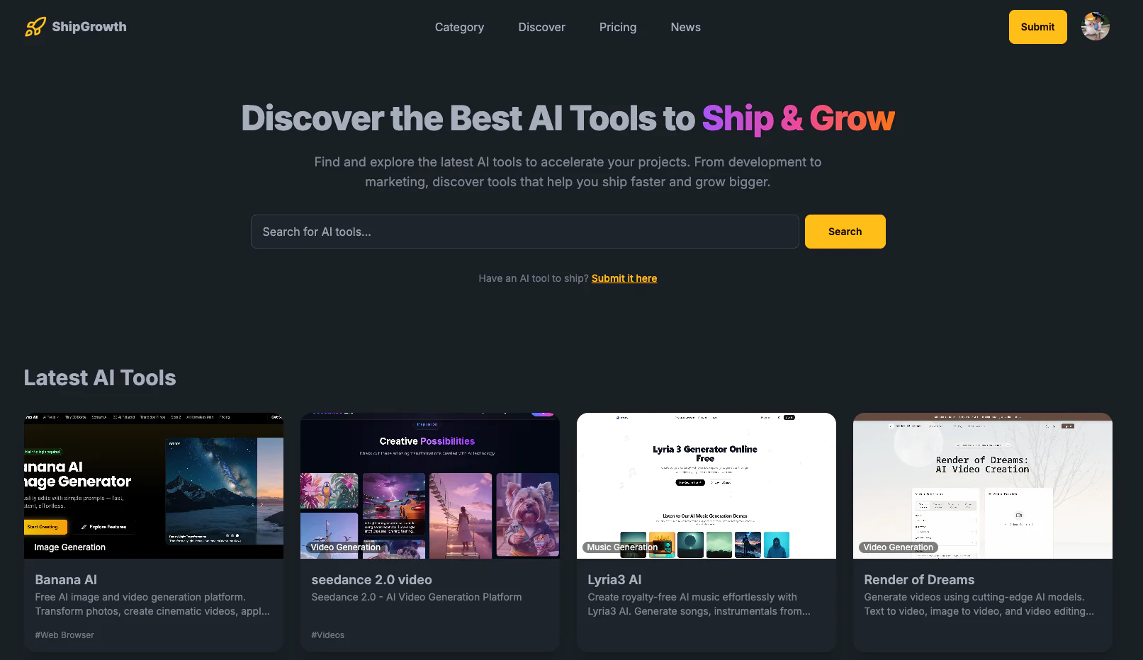 Screenshot 1 of ShipGrowth