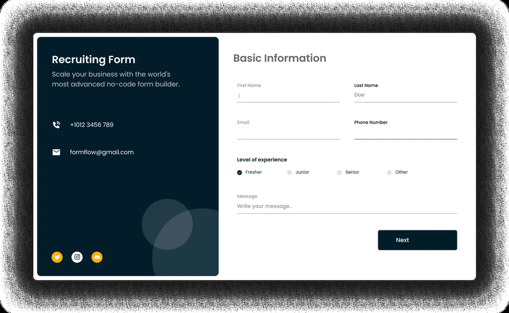 Screenshot 1 of Formflow