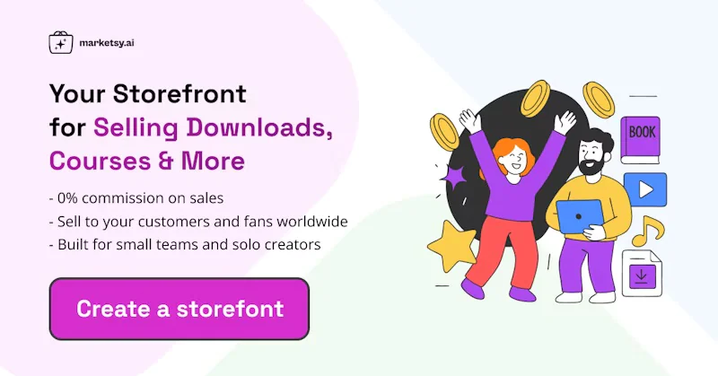 Screenshot 1 of Marketsy.ai