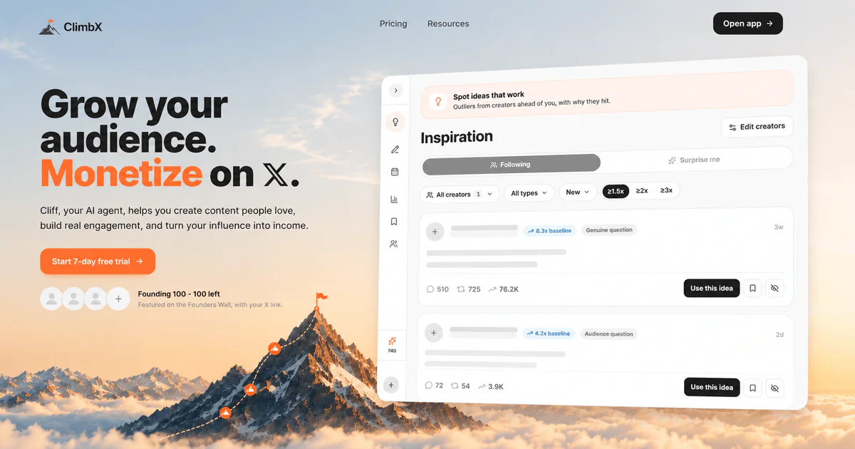 Screenshot 1 of ClimbX