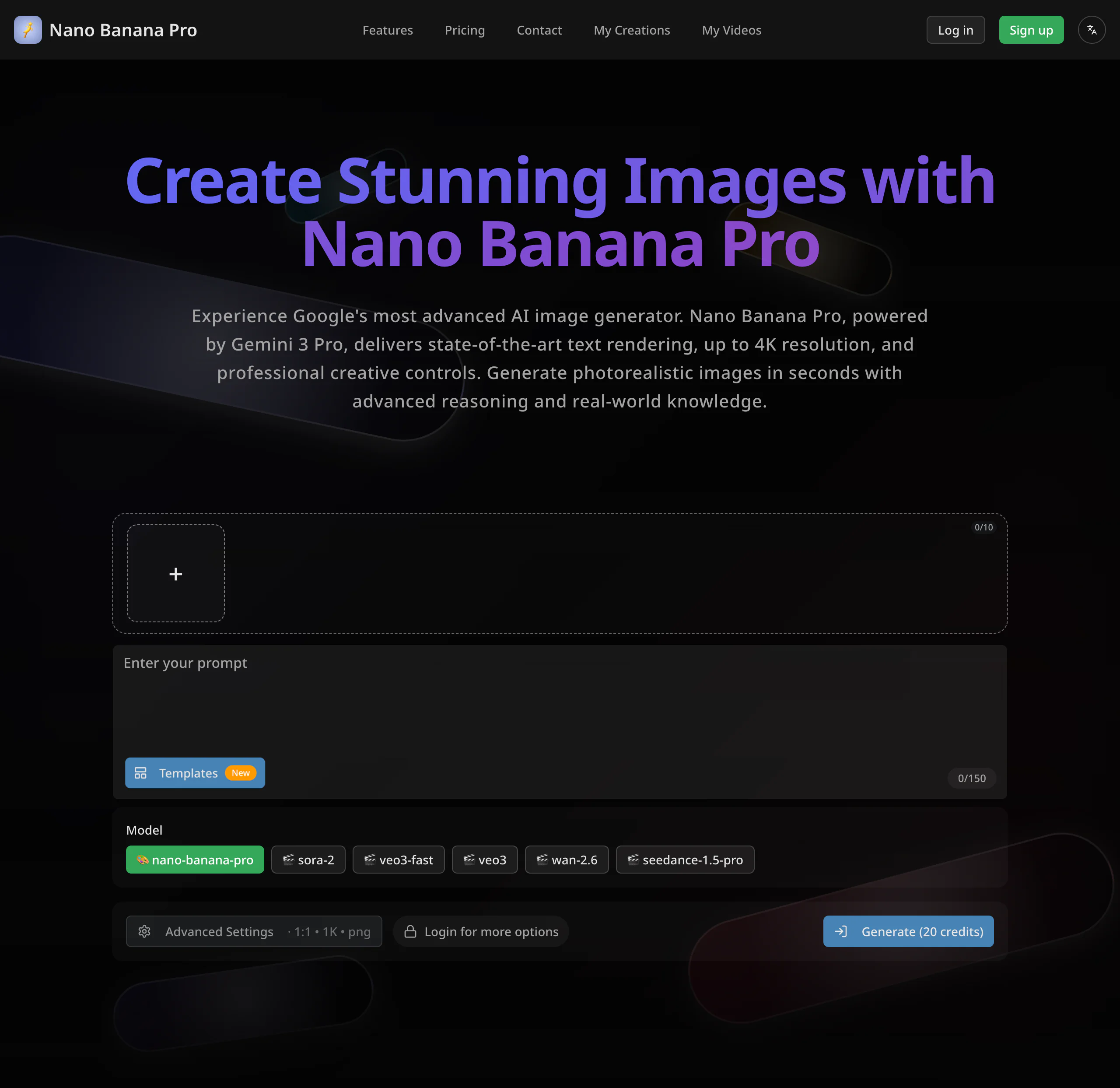 Screenshot 1 of Nano Banana Pro