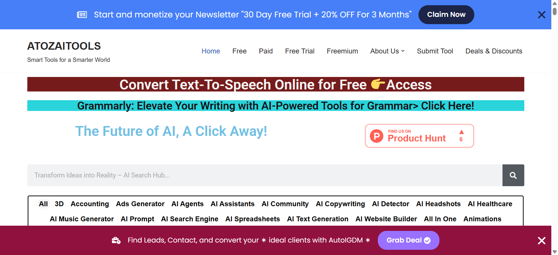 Screenshot 1 of ATOZAITOOLS