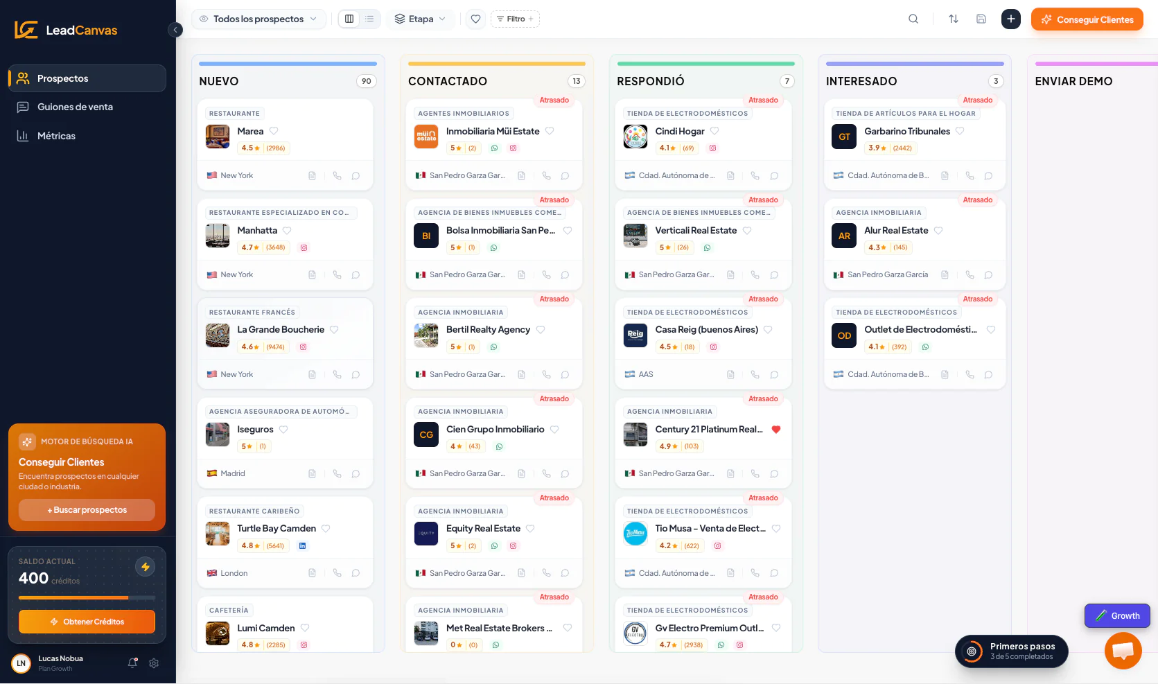 Screenshot 1 of LeadCanvas